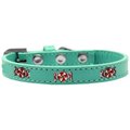 Mansbestfriend Peppermint Widget Dog CollarAqua Size 20 MA935156